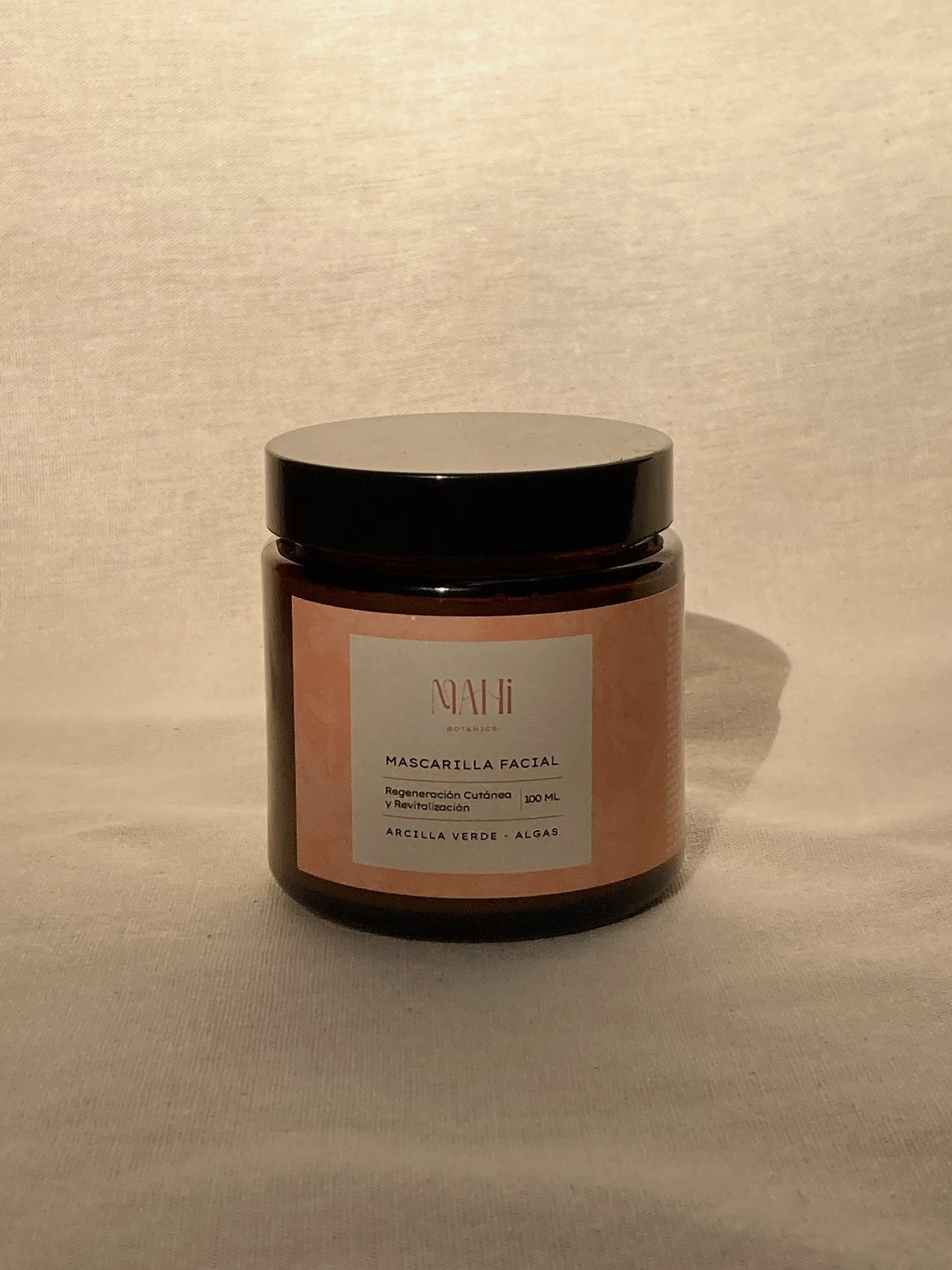 Mascarilla facial arcilla verde y algas